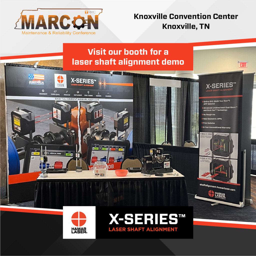 Hamar Laser is exhibiting at MARCON 2025 in Knoxville, TN