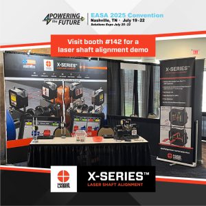 Hamar Laser X-Series will be exhibiting at EASA 2025 in Nashville, TN July 19-22